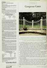 Better Homes & Gardens March 1997 Magazine Article: Gorgeous Gates
