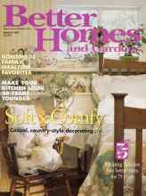 Better Homes & Gardens March 1997 Magazine Cover