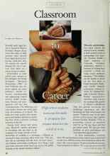 Better Homes & Gardens April 1997 Magazine Article: Classroom to Career