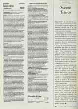 Better Homes & Gardens April 1997 Magazine Article: Screen Basics