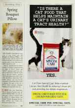 Better Homes & Gardens April 1997 Magazine Article: Spring Bouquet Pillow