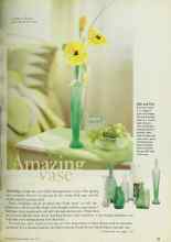 Better Homes & Gardens May 1997 Magazine Article: Amazing vase