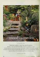 Better Homes & Gardens May 1997 Magazine Article: Creating mood in the garden