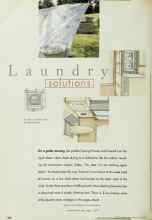 Better Homes & Gardens May 1997 Magazine Article: Laundry solutions