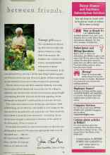 Better Homes & Gardens July 1997 Magazine Article: Between friends