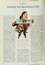 Better Homes & Gardens July 1997 Magazine Article: Stretching Your Remodeling Dollar