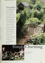 Better Homes & Gardens July 1997 Magazine Article: Simply Charming