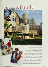 Better Homes & Gardens July 1997 Magazine Article: Bringing the family together