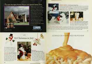 Better Homes & Gardens July 1997 Magazine Article: It's Christmas in July!