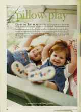 Better Homes & Gardens August 1997 Magazine Article: Pillow play