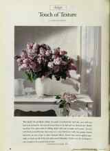 Better Homes & Gardens August 1997 Magazine Article: Touch of Texture