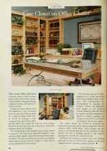 Better Homes & Gardens August 1997 Magazine Article: Case Closed on Office Clutter