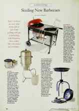 Better Homes & Gardens August 1997 Magazine Article: Sizzling New Barbecues