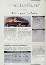 Better Homes & Gardens August 1997 Magazine Article: The Safe and the Sorry