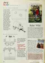 Better Homes & Gardens August 1997 Magazine Article: Ridin' Wild