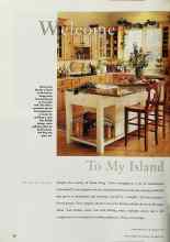 Better Homes & Gardens September 1997 Magazine Article: Welcome To My Island