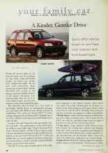 Better Homes & Gardens September 1997 Magazine Article: A Kinder, Gentler Drive