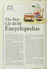Better Homes & Gardens September 1997 Magazine Article: The Best CD-ROM Encyclopedias