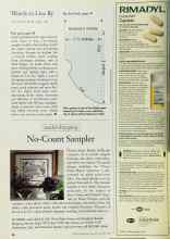 Better Homes & Gardens October 1997 Magazine Article: No-Count Sampler