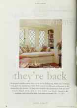 Better Homes & Gardens October 1997 Magazine Article: Plate racks mudrooms they're back