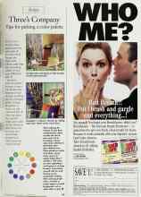 Better Homes & Gardens October 1997 Magazine Article: Three's Company