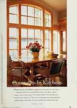 Better Homes & Gardens October 1997 Magazine Article: Come-On-In Kitchens