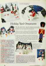 Better Homes & Gardens October 1997 Magazine Article: Holiday Yard Ornaments
