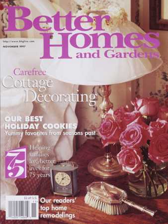 Better Homes & Gardens November 1997 Magazine Cover