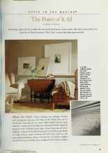 Better Homes & Gardens November 1997 Magazine Article: The Point of It All