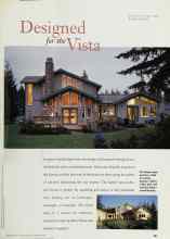 Better Homes & Gardens November 1997 Magazine Article: Designed for the Vista