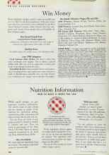 Better Homes & Gardens November 1997 Magazine Article: Nutrition Information