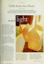 Better Homes & Gardens December 1997 Magazine Article: Gifts from the Heart