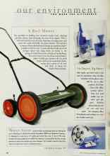 Better Homes & Gardens December 1997 Magazine Article: A Reel Mower