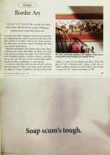 Better Homes & Gardens January 1998 Magazine Article: Border Art