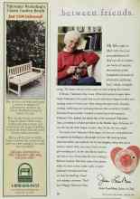 Better Homes & Gardens February 1998 Magazine Article: Between friends