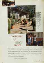 Better Homes & Gardens February 1998 Magazine Article: Rounding up more room