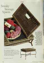 Better Homes & Gardens February 1998 Magazine Article: Sneaky Storage Spaces
