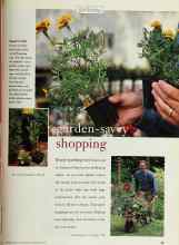 Better Homes & Gardens February 1998 Magazine Article: Garden-savvy shopping