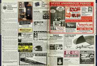 Better Homes & Gardens February 1998 Magazine Article: The Shopper's Mart