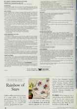 Better Homes & Gardens March 1998 Magazine Article: Rainbow of Stars