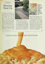 Better Homes & Gardens March 1998 Magazine Article: Driveway Dress Up