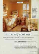 Better Homes & Gardens April 1998 Magazine Article: Feathering your nes