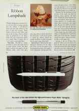 Better Homes & Gardens April 1998 Magazine Article: Ribbon Lampshade