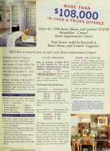 Better Homes & Gardens April 1998 Magazine Article: 1998 Home Improvement Contest