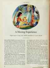 Better Homes & Gardens April 1998 Magazine Article: A Moving Experience