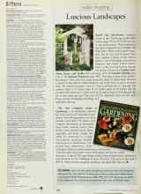 Better Homes & Gardens April 1998 Magazine Article: Luscious Landscapes