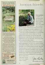 Better Homes & Gardens May 1998 Magazine Article: Between friends