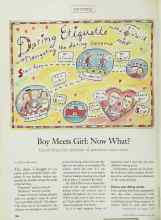 Better Homes & Gardens May 1998 Magazine Article: Boy Meets Girl: Now What?