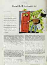 Better Homes & Gardens May 1998 Magazine Article: Don't Be (False) Alarmed