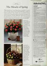 Better Homes & Gardens May 1998 Magazine Article: Giving The Miracle of Spring